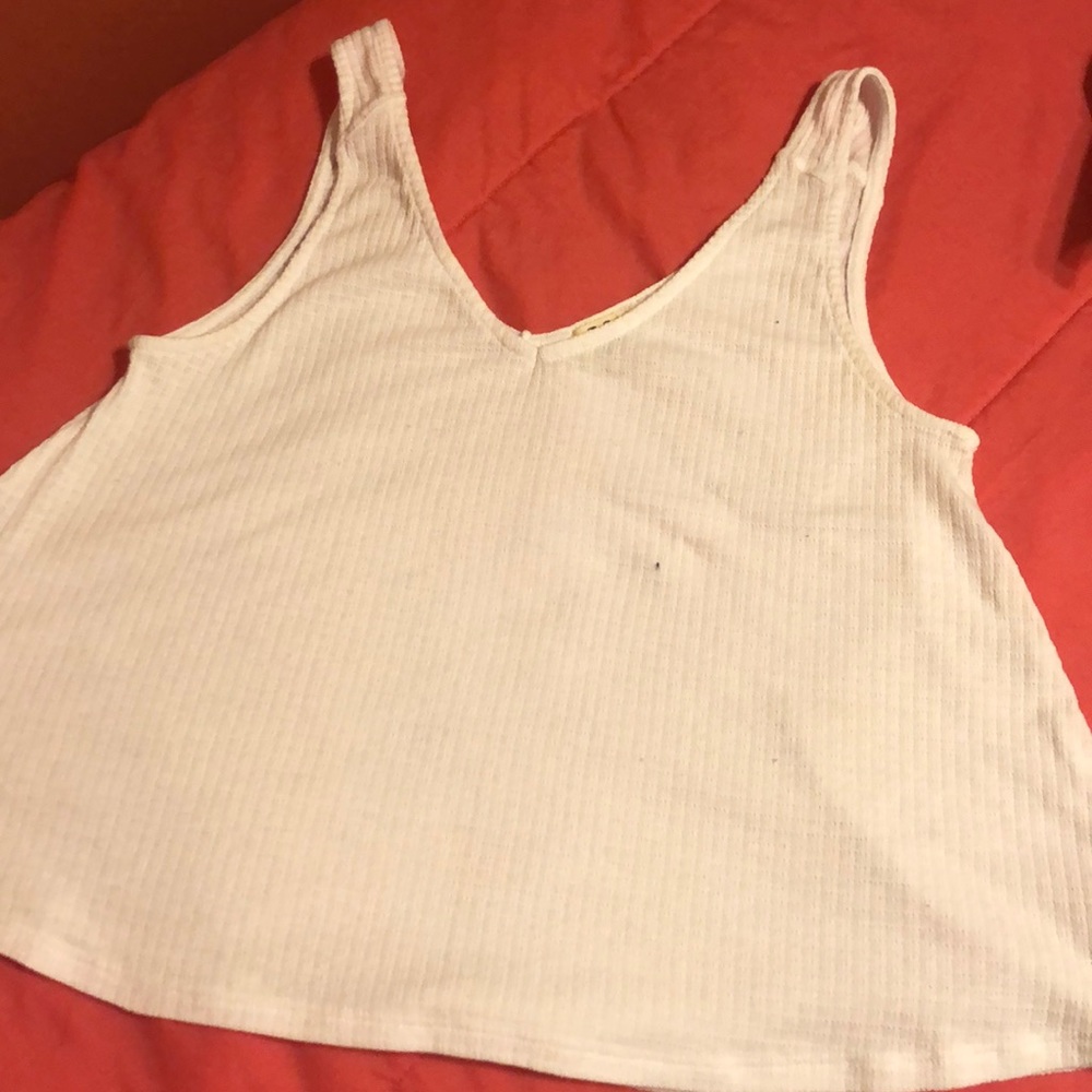 White PST Crop Top
